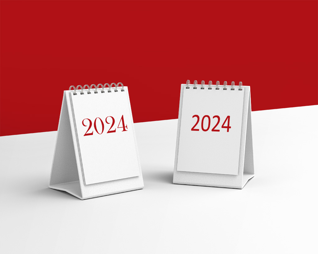 2024 Desktop Calendars