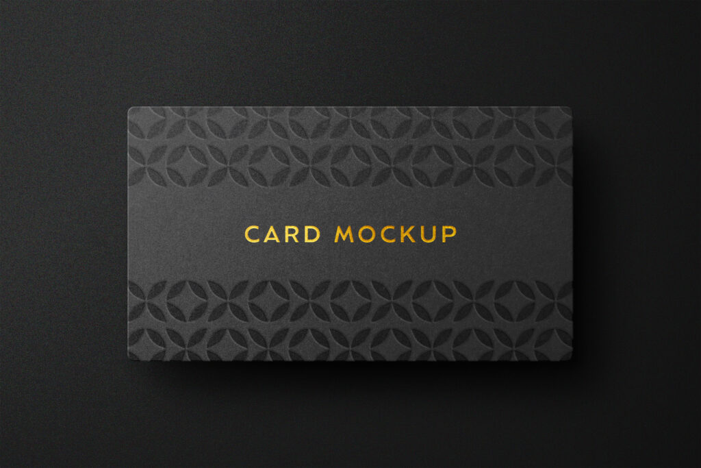 Premium Card Mockup