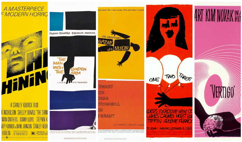 Saul Bass Movie Posters